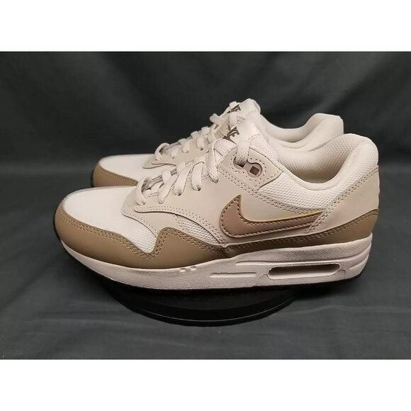 Nike Air Max 1 (GS) Sneakers Phantom Khaki Light Brown Boys Size 1Y NEW with BOX - Picture 5 of 12